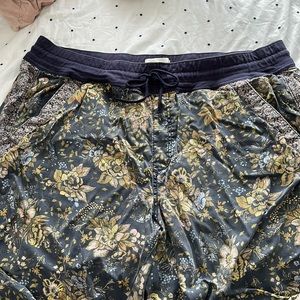 Anthropologie cotton joggers